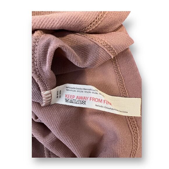 Free People Sheer Cropped Top Size Medium - Picture 4 of 5